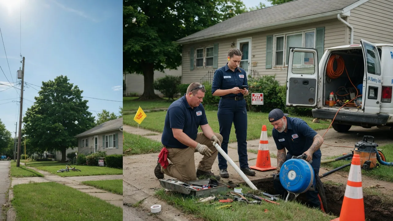 Sewer Line Repair in Illiopolis, IL near me